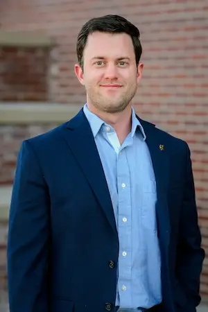 A headshot of Jack Schulz, Commercial Project Manager at Legacy Construction Group in Cheyenne, Wyoming